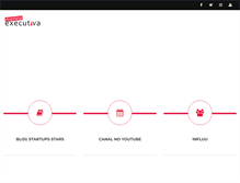 Tablet Screenshot of meninaexecutiva.com
